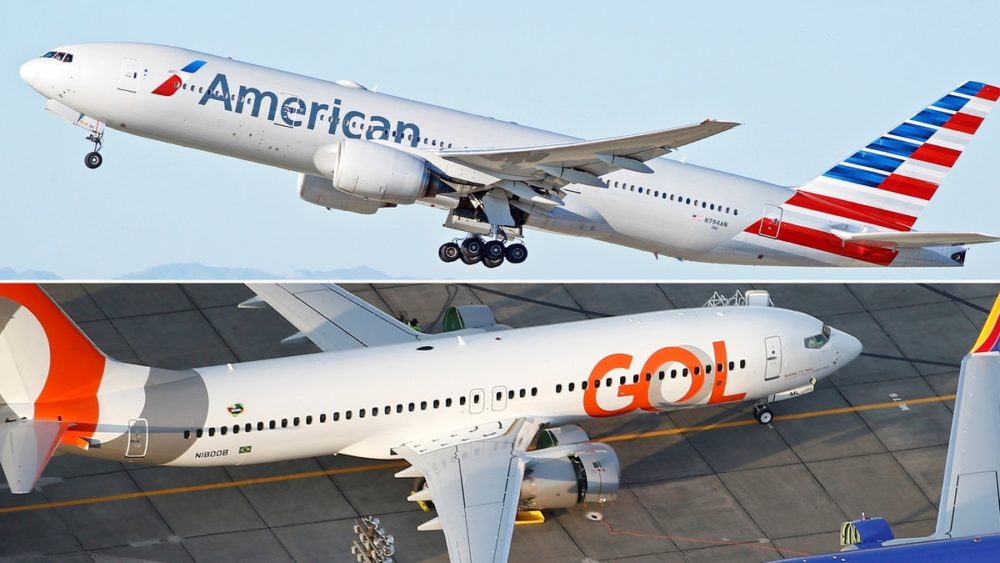American Airlines passa a permitir emissão com a GOL online mas cuidado